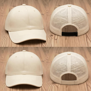 Casquette Trucker en Coton Rayé Structurée à 5 Panneaux, Style Australien, avec Deux Bandes Latérales, Faible MOQ, Qualité Personnalisée - Product Image 2