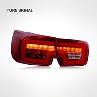 Feux arrière de voiture pour Chevrolet Malibu 12-15 ensemble de feux arrière modifié guide de lumière LED feux de circulation streamer clignotant