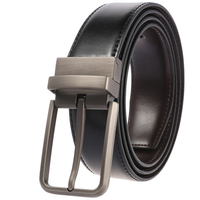 Boucle de ceinture automatique LY36-ZZ3987-1, boucle de ceinture à ardillon, ceinture en cuir véritable pour homme