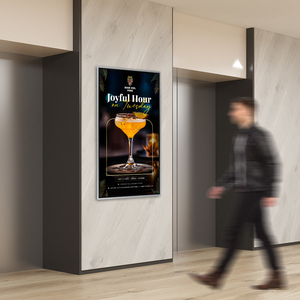 43英寸标牌数字Cms云遥控超薄液晶广告显示器壁挂式数字标牌媒体播放器 - Product Image 1