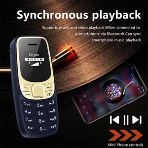 โทรศัพท์มือถือ BM35 Mini 2G GSM ไร้สาย รองรับสองซิม พร้อมฟังก์ชั่นเปลี่ยนเสียง นาฬิกา<span class=keywords><strong>ปลุก</strong></span> บันทึกสายโทรเข้าอัตโนมัติ  ดำชื่อเบล  โทรศัพท์มือถือ - Product Image 2