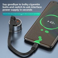 Kabel Data USB-A ke Micro USB Silikon Pipih Model Elbow untuk Pengisian Daya Mobil, Dashcam, dengan Konduktor Tembaga Berlapis Timah untuk Transfer Data dan Pengisian Daya