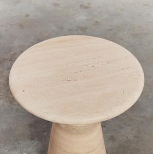 LANDIVIEW prezzo all'ingrosso mobili soggiorno coppia di tavolini in travertino stile <span class=keywords><strong>Mangiarotti</strong></span> tavolini - Product Image 5