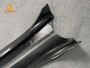 Original superventas para Tesla Modelo <span class=keywords><strong>3</strong></span> faldas laterales de fibra de carbono estilo SD Kit de faldas laterales de coche modelo <span class=keywords><strong>3</strong></span> parachoques de coche - Product Image 4