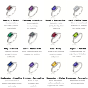 Custom <b>Silver</b> 10K/14K Solid Gold Oval Cut Turquoise Lab Grown Birthstone Luxury Engagement <b>Ring</b> for <b>Men</b> Women Party BIRTHSTONE - Product Image 6