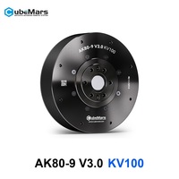 CubeMars AK80-9 V3.0 KV100 22Nm Actionneur Robotique à Couple Élevé Moteur d'Articulation Robotique pour Exosquelette Robot à Jambes