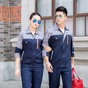 Professional Breathable <strong>Working</strong> <strong>Clothes</strong> for Men and Women Reflective Safety Workwear Uniform for Mechanics - Product Image 3