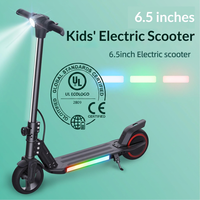 Trottinette Électrique Enfant Urbaine à Deux Roues Modèle Scolaire Pliable Suspension Intégrale Contrôle par Application Étanche Démarrage à une Seule Main