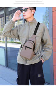 Wholesale Custom classical Waterproof Travel Convertible Shoulder <b>Backpack</b> Women Cross Body Chest decent Crossbody crossbody bag - Product Image 2