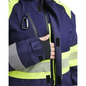 BLAKLADER - 443019778933XXL Veste Shell haute visibilité pour femme Bleu marine/jaune-EAN 7330509855423 HI-VIS WORKWEAR - Product Image 5