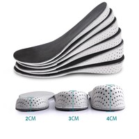 Semelles rehausseuses EVA multi-tailles pour talon et entière semelle, 2cm 3cm 4cm, respirantes et amortissantes, pour hommes et femmes, pour chaussures de tous les jours