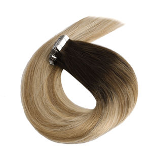 Venta caliente K.SWIGS Tape Hair Extension 12 "-24" Longitud Color personalizado Straight Remy Human Hair 2. 0 + 1. 1. - Product Image 2