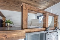 Maison préfabriquée Maisons modernes en bois avec remorque pour espace de travail de bureau Cabine modulaire éco-consciente