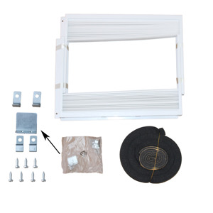 Climatiseur de fenêtre mobile à double volet, avec accessoire en <span class=keywords><strong>PVC</strong></span> pour tuyau de climatisation, pour la ventilation des prises d'air en Thaïlande - Product Image 3