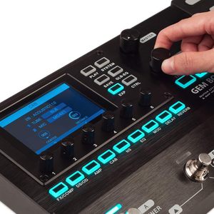 Yurtiçi gitar çok etkili İşlemci pedalı GEM kutusu III 57 etkisi 61 Preamp modelleme <span class=keywords><strong>40</strong></span> davul makinesi elektrik gitar aksesuarları - Product Image 5