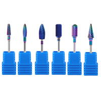 Fraise à ongles en carbure professionnelle, lime à ongles, fraise de pédicure pour manucure, outil de dépose de vernis gel, accessoires pour ongles