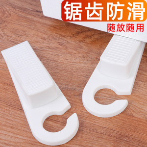 Door Stopper TPR Floor Mount Minimalist Design Windproof Suction Easy Installation For Living Room Door Safety Child Proof - Product Image 4