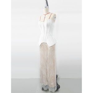 Robes de soirée élégantes pour femmes, style fourreau, avec cristaux raffinés, similaires aux modèles à empiècements, tendance - Product Image 4