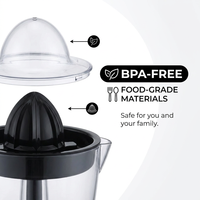 Elektrische pers Agrume Top Deals BPA-vrij Gezond 1L Citrus Masticating Juicer Anti-druppel Vaatwasmachinebestendig Sap maken