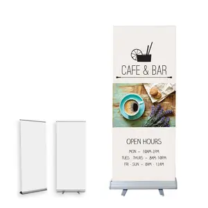 OEM Factory Roll Up Poster Display Stand Banner For Advertising Marketing Events Promotional Pull Up Banner