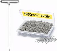 Épingles en T multi-spécifications, Épingles en T utilisées pour la fabrication de moules et la fixation, Aiguille pour extensions de cheveux