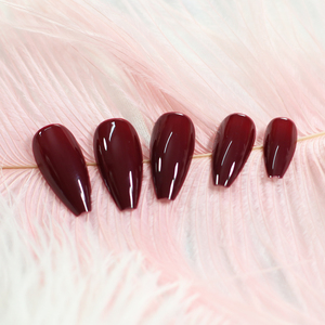 Nouveaux <span class=keywords><strong>ongles</strong></span> artificiels de haute qualité vin rouge presse sur les <span class=keywords><strong>ongles</strong></span> <span class=keywords><strong>meilleur</strong></span> cadeau pour ses <span class=keywords><strong>faux</strong></span> <span class=keywords><strong>ongles</strong></span> d'amande moyenne - Product Image 5