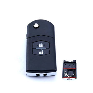 40% de réduction sur la coque de clé pliable pour télécommande sans fil à code fixe à 4 boutons en métal de grande taille - Product Image 6