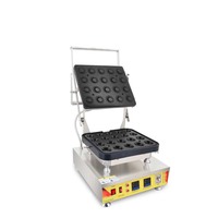 Nouvelle machine à tartelettes 55_34mm à 20 cavités, pour tartelettes sucrées, 220V, facile à utiliser, en acier inoxydable 304, thermostat réglable, bouton poussoir