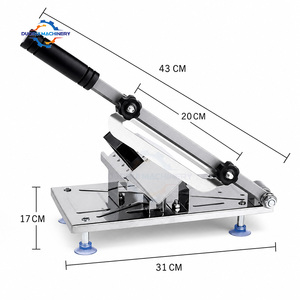 Machine à trancher manuelle multifonctionnelle pour viande congelée (bœuf, agneau, porc) – Idéale pour fondue, barbecue et cuisine - Product Image 3