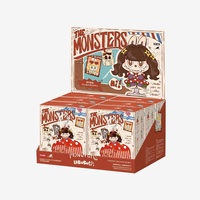 Authentique POPMART Labubu the Monsters Hair Salon Series Porte-clés Pendentif Boîte Mystère Jouets Tendance Boîtes Surprise Décoration Verre