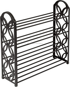 Metal <b>Shoe</b> <b>Rack</b> with Convertible Multi-<b>Storage</b> Organizer Shelf for Entryway or Living Room Furniture <b>Shoe</b> <b>rack</b> - Product Image 6