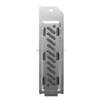 Cache-poussière en alliage d'aluminium pour fente d'extension M.2 SSD, dissipation thermique, radiateur pour PS5 Slim Pro