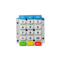 Clavier en caoutchouc de silicone personnalisé bouton clavier appareils électroniques boutons de télécommande service de traitement de moulage