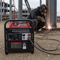 Generator Las Inverter Open Frame Pasokan Pabrik dengan Meter Digital dan Output Daya Terintegrasi untuk Pekerjaan Perbaikan Lapangan