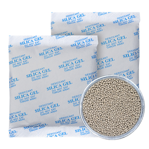 Sachet déshydratant en gel de silice, absorbant l'humidité, avec logo personnalisé, agent de séchage pour l'électronique, le cuir, le plastique et l'emballage - Product Image 1