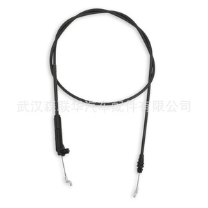 Cable de acelerador para cortacésped 581952101 para Husqvarna, pieza de repuesto de acero inoxidable y caucho negro - Product Image 3