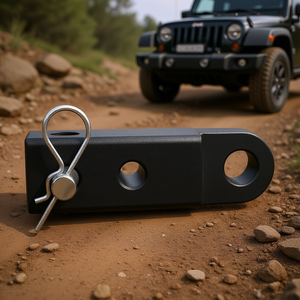 Attelage de remorquage robuste de 2 pouces pour Jeep, en acier, pour récupération et remorquage - Product Image 2