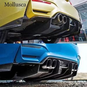 For 3 Series F80 <b>M3</b>/F82 M4 PSM Style Carbon Fiber Rear Lip Rear Diffuser Bumper Lip 2013-2019 - Product Image 2