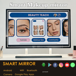 Espejo <span class=keywords><strong>de</strong></span> Maquillaje Inteligente Tystart Factory, Espejo Mágico con Análisis <span class=keywords><strong>de</strong></span> Piel, Tutorial en <span class=keywords><strong>Video</strong></span>, Iluminación LED, Bluetooth, para Baño, con Sistema Android - Product Image 3