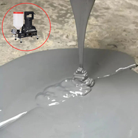 Résine d'injection élastique polyurée haute pression de qualité supérieure pour l'étanchéité des fissures de béton, des murs de sous-sols et de tunnels