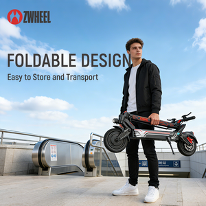 Trottinette électrique longue portée pour trajets quotidiens – 60 à 80 km par charge - Product Image 5