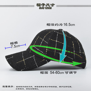 Small Geometric Outdoor <b>Baseball</b> <b>Cap</b> Four Seasons Fashion Adult Street 100% Cotton Corduroy Common 3D Embroidery Metal New High - Product Image 3