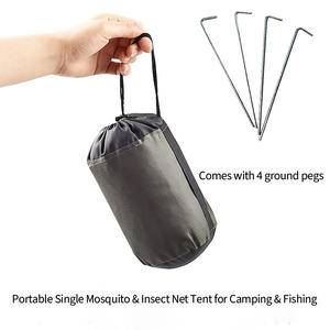 Tenda Zanzariera Singola da Campeggio |   Tenda a Rete Anti-Insetti per Escursionismo, Campeggio in <span class=keywords><strong>Montagna</strong></span> e Pesca - Product Image 2