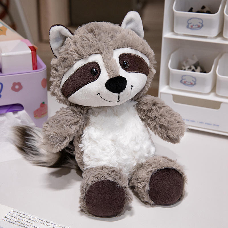 Light gray raccoon