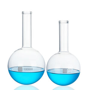 Laboratorium dinding berat 250mL <span class=keywords><strong>500mL</strong></span> 1000mL kaca bulat bawah labu mendidih - Product Image 1