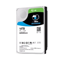 ST14000VE0008 14TB SATA 6Gb/s 7200 RPM 256MB 512e 3.5 inci AI Video HDD Hard Disk Drive untuk Perekaman Video CCTV NVR DVR