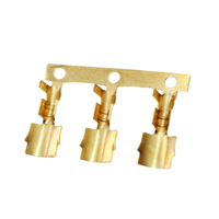 Connecteur de prise triangulaire 3.0~2.5 pour câble d'alimentation de fauteuil de massage médical et couverture électrique, avec borne en cuivre phosphoreux