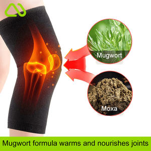 Fabricante al por mayor, rodillera Elestaic, soporte de Artemisa, rodilleras cálidas para protección de piernas, temporada de primavera - Product Image 5