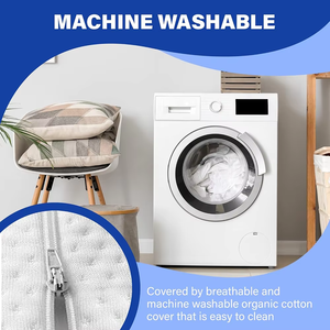 Cou colonne vertébrale cheville soulagement du Stress traversin <span class=keywords><strong>demi</strong></span>-<span class=keywords><strong>lune</strong></span> Semi rouleau rond <span class=keywords><strong>lombaire</strong></span> <span class=keywords><strong>coussin</strong></span> compensé pour dormeur latéral coton genou mousse oreiller - Product Image 6