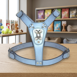 Arnés de Cuero Indio Ecológico Personalizado y Atractivo para Perros, con Diseño de Animales, Cierre de Hebilla y Remaches, para Todas las Estaciones - Product Image 3